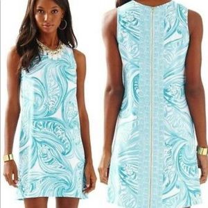 Blue & White Lilly Pulitzer Shift Dress